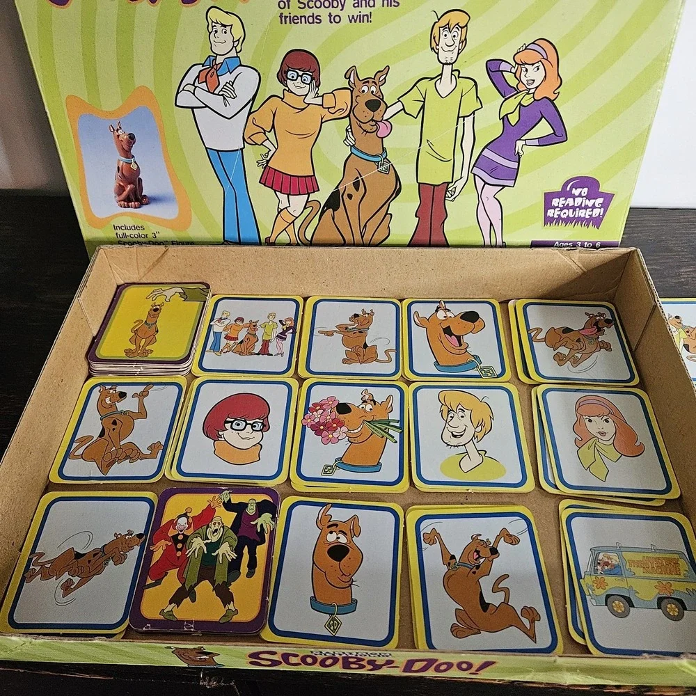 Vintage Scooby‎ Doo! Get That Dog Cartoon Network Matching Game 2002